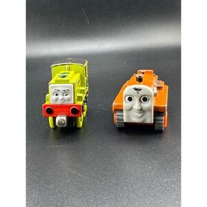 Vtg 2002 Terrence 2009 Scruff Thomas Take N Play Along Trains Lot Bulldozer